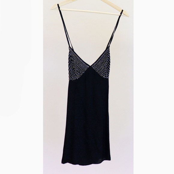 NWT Free People Shooting Star Sequin Slip Dress - Picture 5 of 8